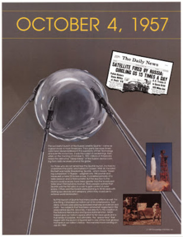 USSR launches Sputnik