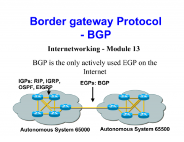Border Gateway Protocol (BGP)