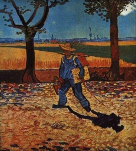 Vincent Van Gogh, The painter on the road to Tarascon