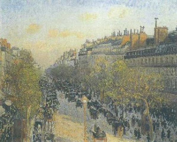 Picasso, The Boulevard Monte marle Twilight