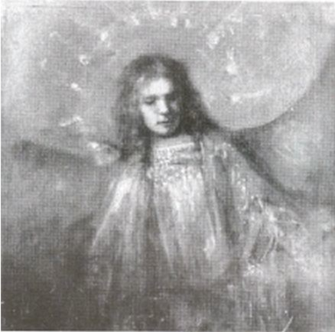 Rembrandt Van Ryn, Angel with Titus Features