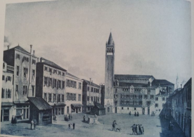 Piazzo Santa Margherita, Canalettp