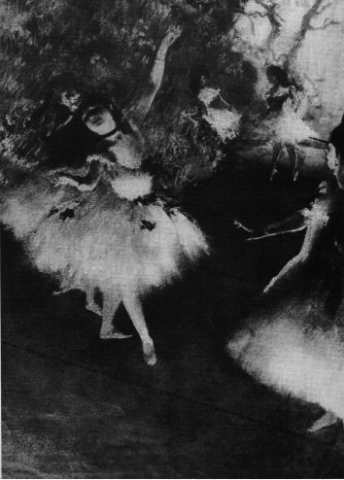 Five Dancing Women, Edgar Degas