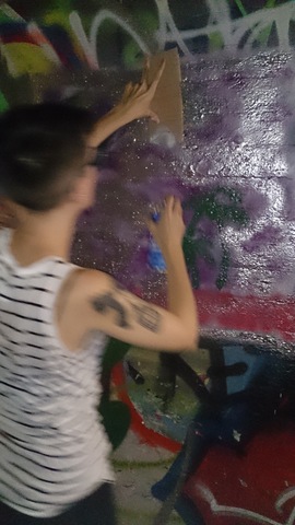 Painting a Beach scene - Artist Angela Froning