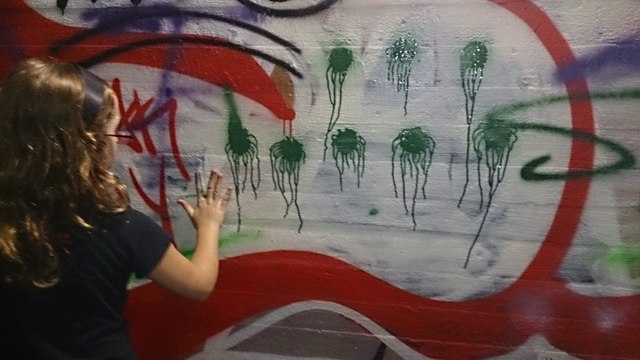 "Green fireworks" by Alexis H.