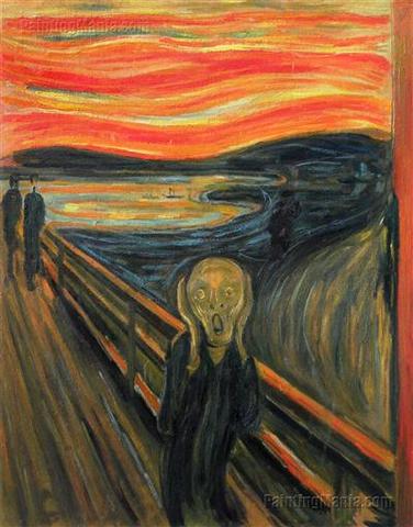 The Scream by Edvard Munch
