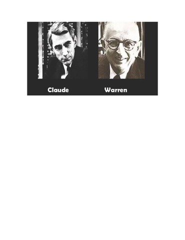 Theories of Communication 1949-Present