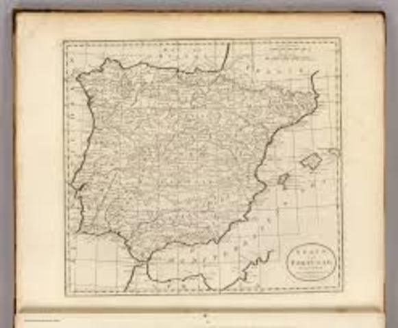 Regresó a España,Espronceda ingresó en el cuerpo de la Guardia Real