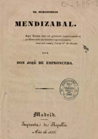 El ministerio Mendizabal "O"
