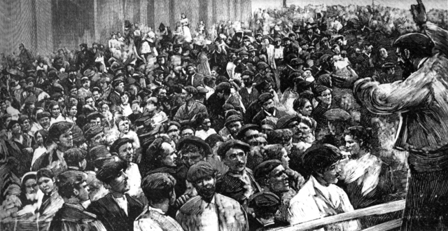 Vaga general contra la violència feixista