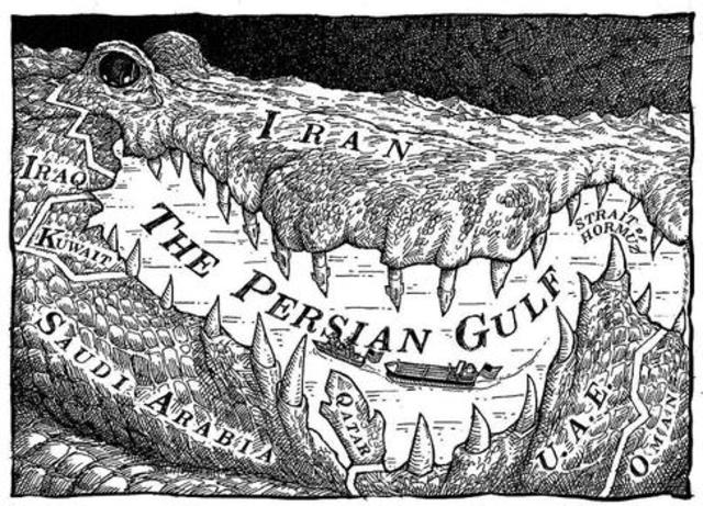 Start of the Persian Gulf War