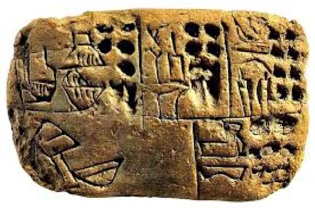 2.000 A.C. APARICION DE LA ESCRITURA