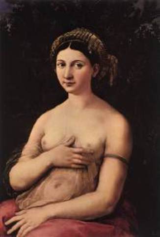 Rapheal. "La Fornarina". (1518-1520)