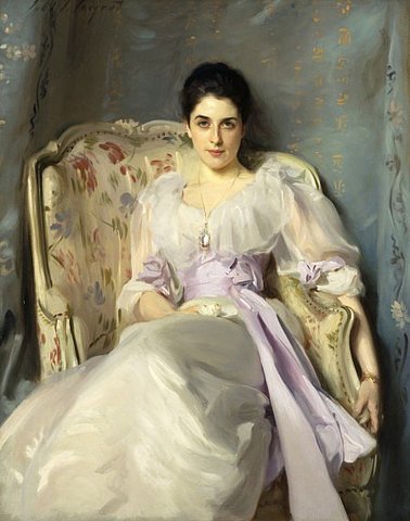 John Singer Sargent. "Lady Agnew of Lochnaw" (1892)