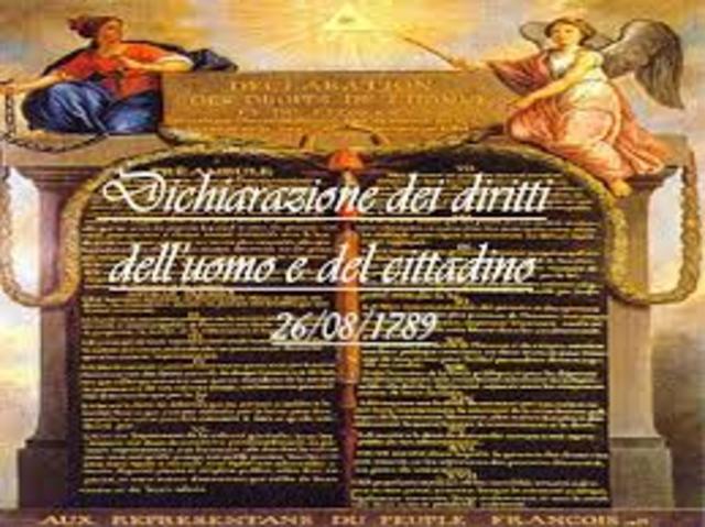 Dichiarazione fei diritti dell' uomo e del cittadino