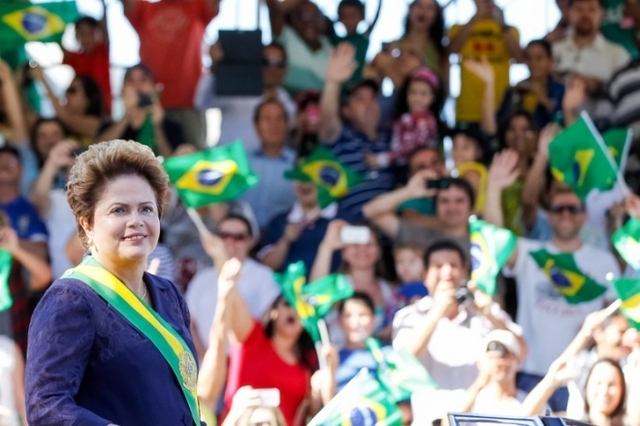 Dilma e eleita.