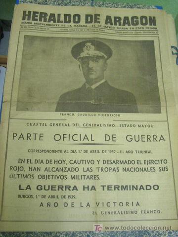 Fin de la Guerra Civil española