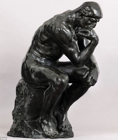 The Thinker by Auguste Rodin