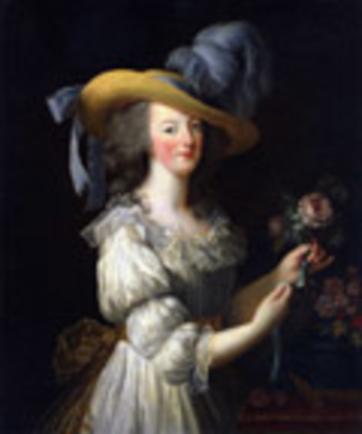 Marie-Louise-Elisabeth Vigee-Lebrun, " Marie-Antoinette en chemise" (1783)