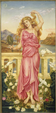 Helen of Troy 1898: Artist: Evelyn De Morgan