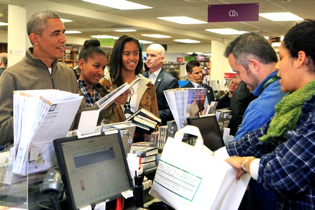 Obama Continues Shopping Tradition