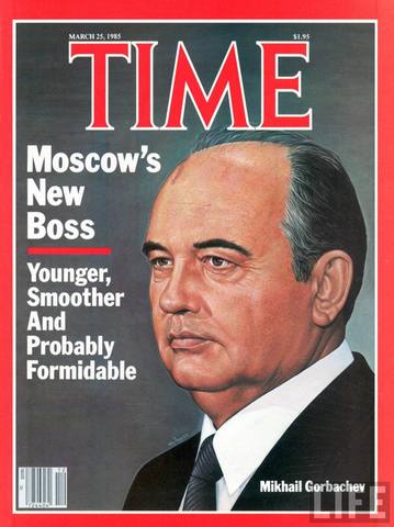 Gorbachev becomes Soviet leader