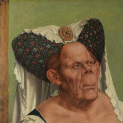 An Old Woman (The Ugly Dutchess) by Quinten Massys