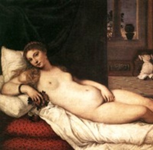Venus of Urbino 1538 Tiziano Vecellio (Titian)