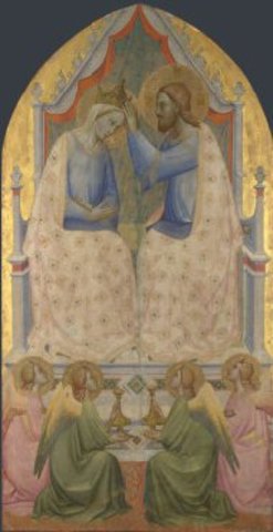 The Coronation of the Virgin by Angolo Gaddi