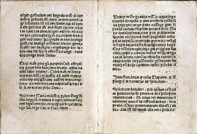 Printing Spreads in Europe