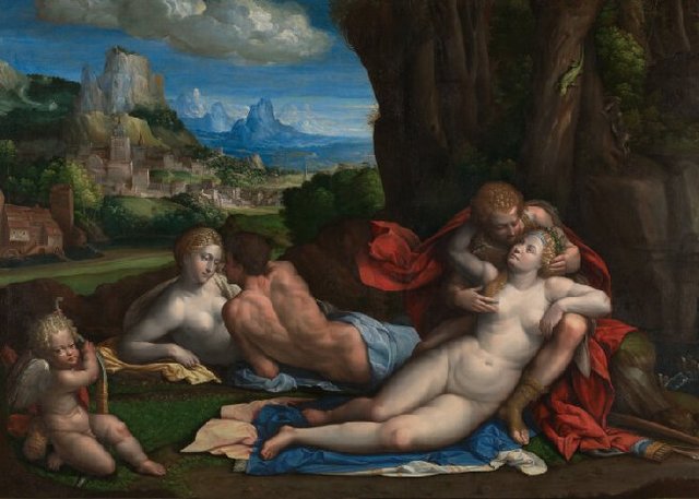 An Allegory of Love by Garofalo