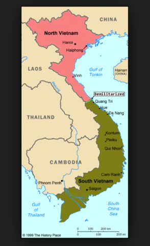 Withdrawl of the French from Vietnam