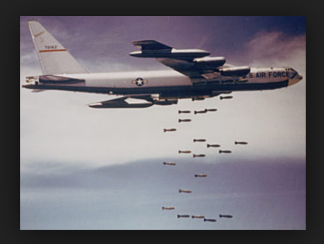 A sustained US aerial bombing campaign of North Vietnam began.