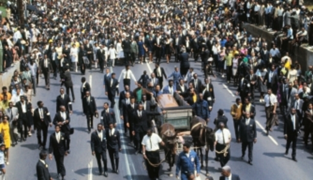 Dr. Martin Luther King Jr. is killed in Memphis, Tennesee