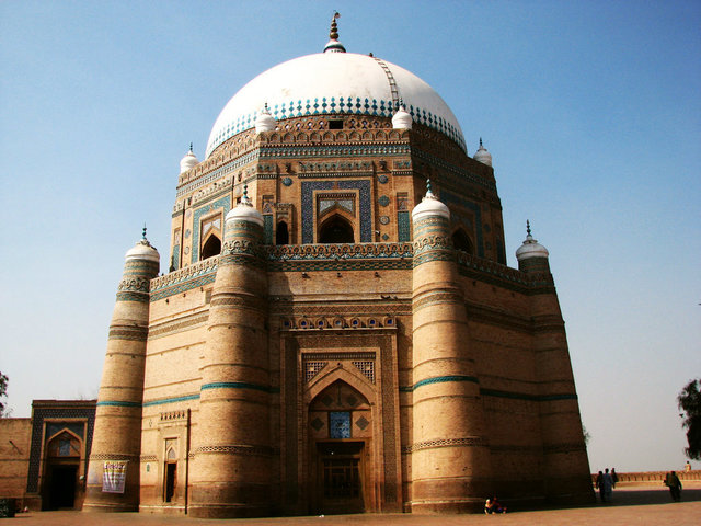 The tomb of Shah Rukn-e-Alam in Pakistan