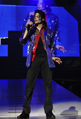 Last photo on stage " This Is It"