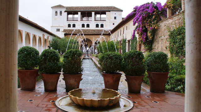 The Palacio de Generalife, Spain