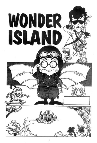 Wonder Island published in Shonen Jump #25