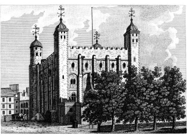 was imprisoned in the Tower of London for 8 weeks by Mary on false charges, but was released the next day