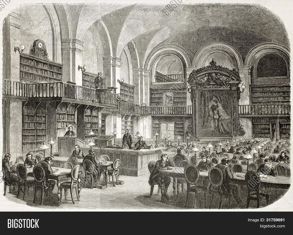 Biblioteca pública e imperial de San Petersburgo.