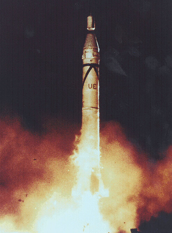 Explorer 1 launched