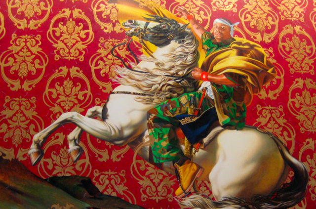 "Napoleon Leading the Army over the Alps"