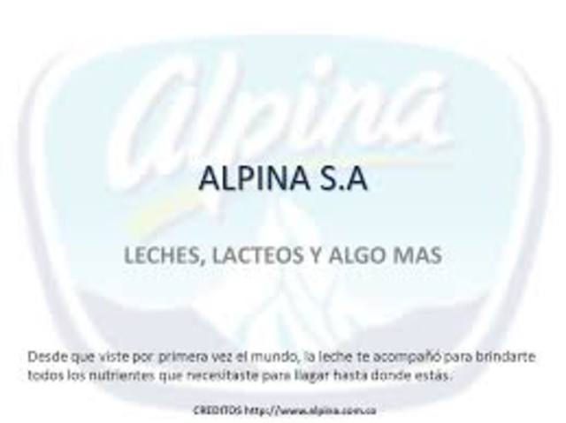 CREACION DE ALPINA