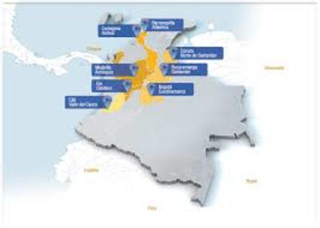 llegada de zonas francas