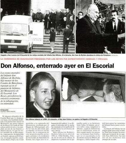 Accidente de Alfonso de Borbón y Battemberg