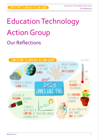 Education Technology Action Group formed 2014