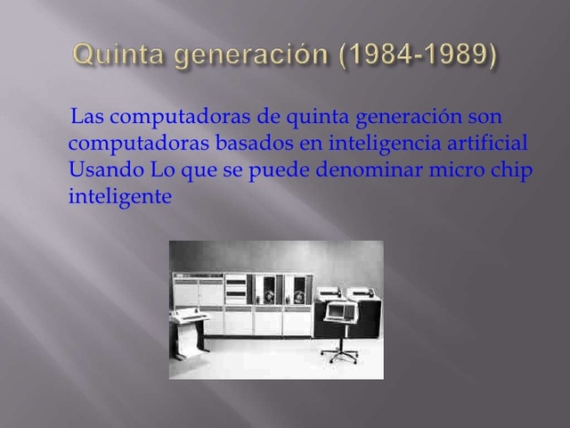 Quinta Generación
