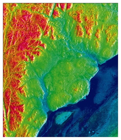Impact de l'astroblème de Charlevoix (il y a 350 millions d'années)
