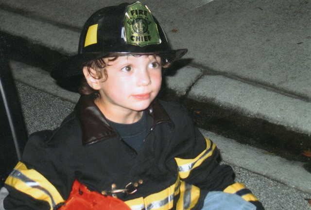 My Third Halloween as a Fireman!