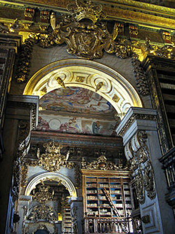 Biblioteca Joanina, Coímbra, Portugal